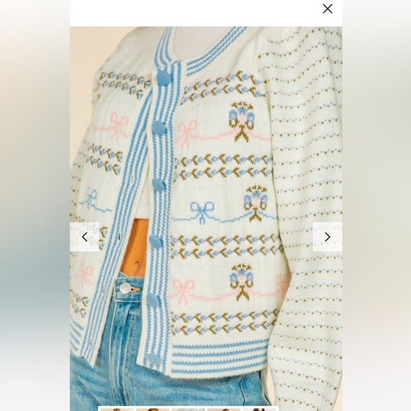 Bow Cardigan - Picture 3 of 5
